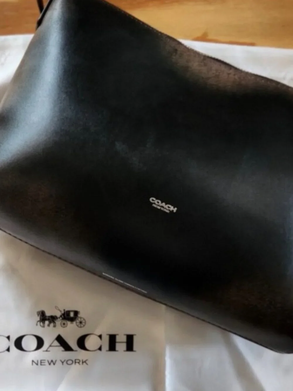 Coach Mott Messanger 33 In Loved Leather
